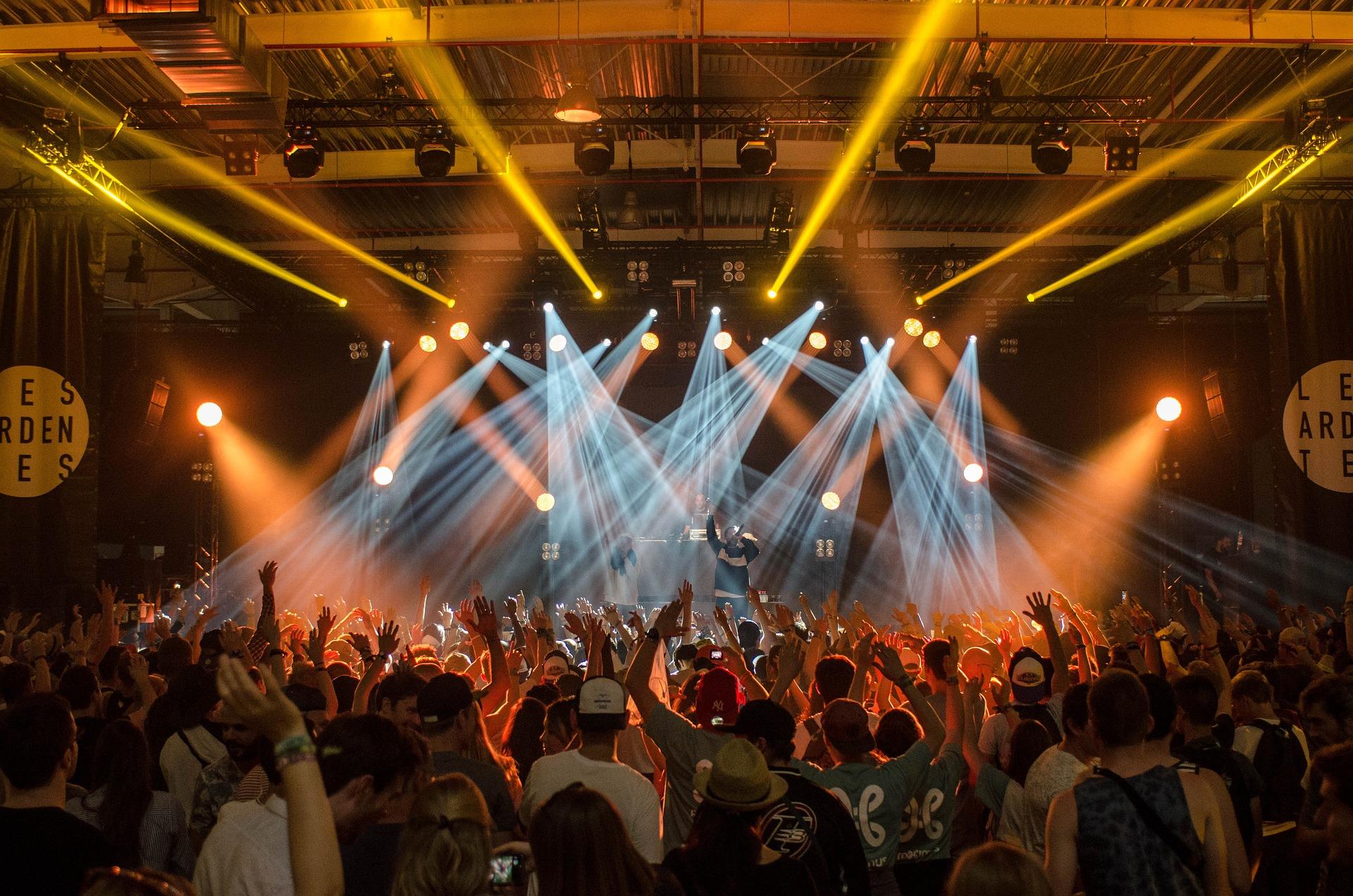 Veranstaltungsschutz bei einem Konzert